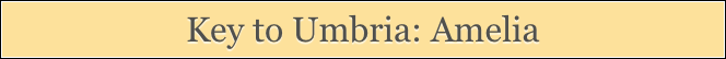 Key to Umbria: Amelia